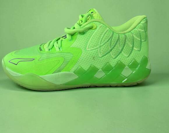 Puma Other - Puma MB.01 Lo LaMelo Ball Green Gecko Neon Volt Basketball Shoes Men’s Size 9